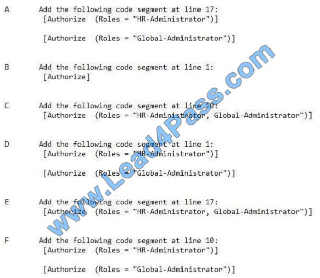 lead4pass 70-486 exam question q5-2