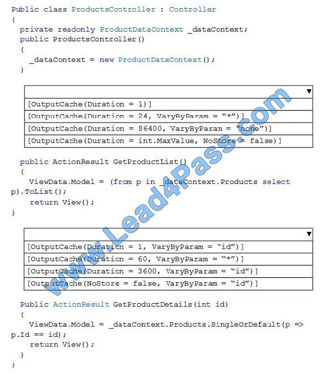 lead4pass 70-486 exam question q6-1