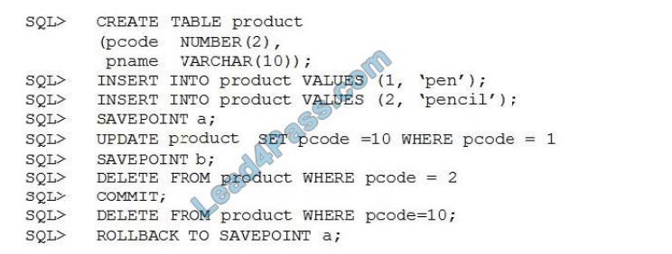 leads4pass 1z0-071 exam questions q9