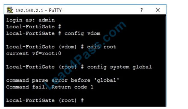 lead4pass NSE4_FGT-6.2 practice test q2