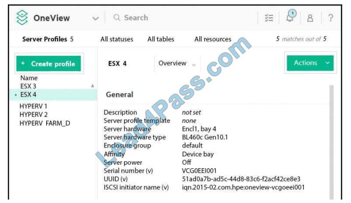 lead4pass hpe2-t36 practice test q2