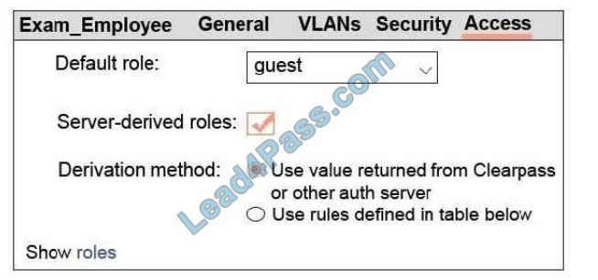 lead4pass hpe6-a70 practice test q3