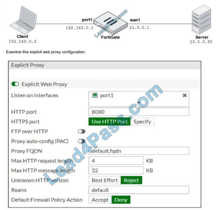 lead4pass NSE4_FGT-6.2 practice test q6