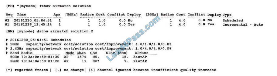 lead4pass hpe6-a70 practice test q8