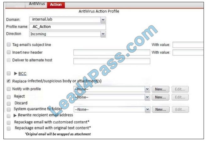 lead4pass NSE6_FML-6.0 practice test q9