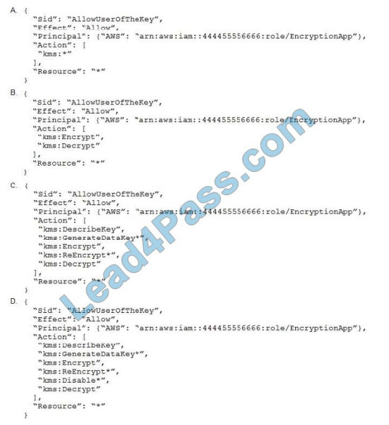 lead4pass scs-c01 practice test q12