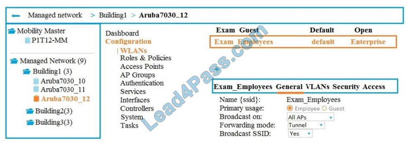lead4pass hpe6-a70 practice test q3-1