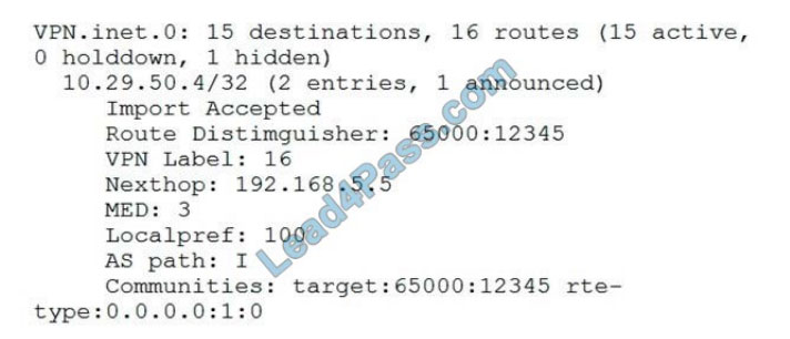 lead4pass jn0-681 practice test q8