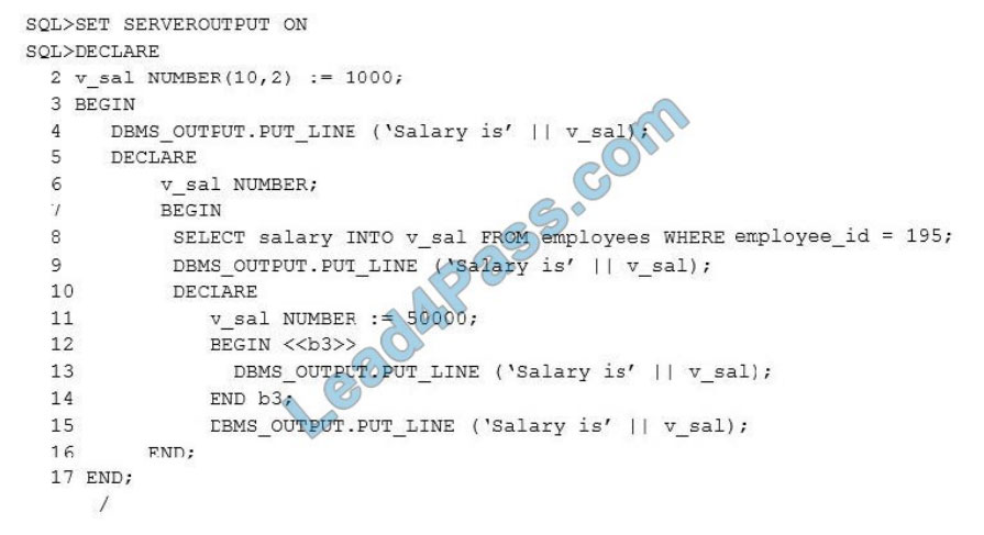 [2021.1] lead4pass 1z0-144 practice test q10-1