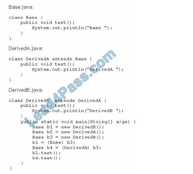 [2021.1] lead4pass 1z0-808 practice test q12