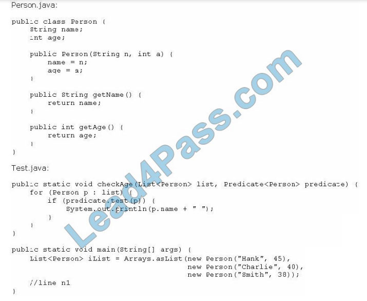 [2021.1] lead4pass 1z0-808 practice test q3