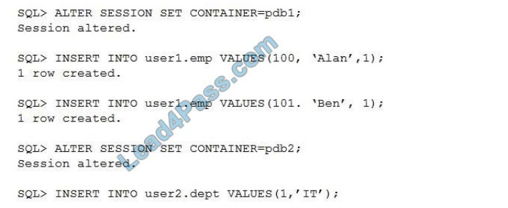 [2021.] lead4pass 1z0-083 practice test q4