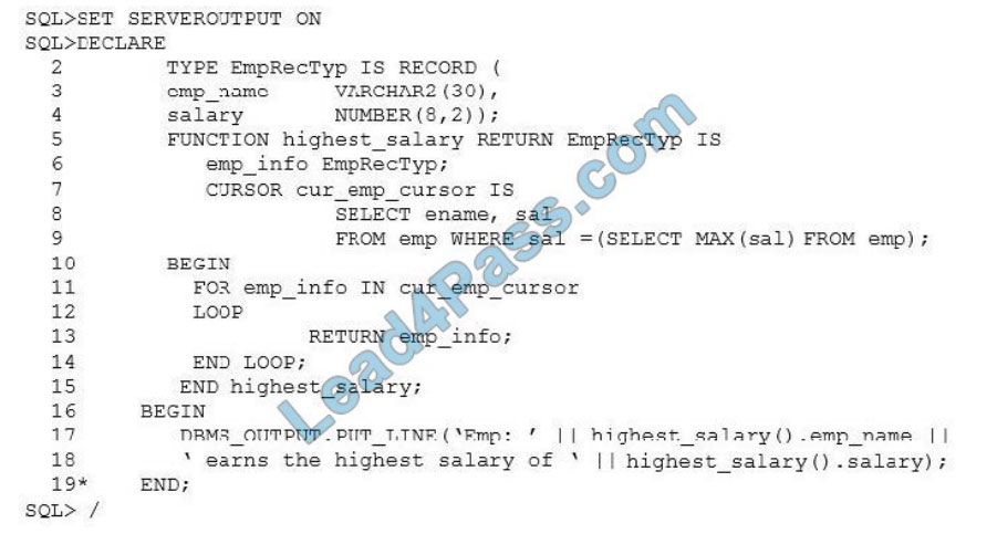 [2021.1] lead4pass 1z0-144 practice test q6-1