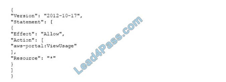 [2021.4] lead4pass soa-c01 practice test q13